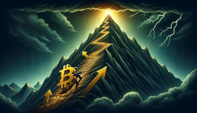 توقف رشد بیتکوین در محدوده مقاومت