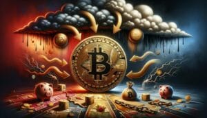 احتمال ریزش بیت‌کوین به زیر سطح حمایتی کلیدی.